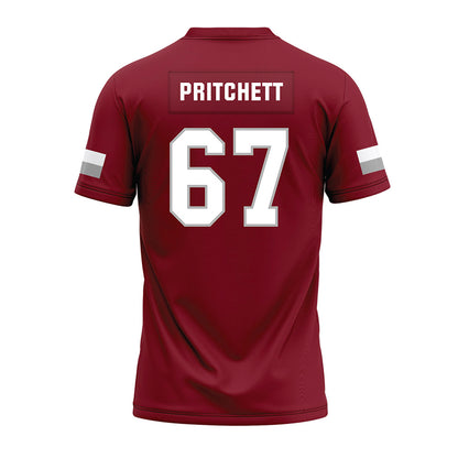 Troy - NCAA Football : Trinton Pritchett - Premium Football Jersey-1