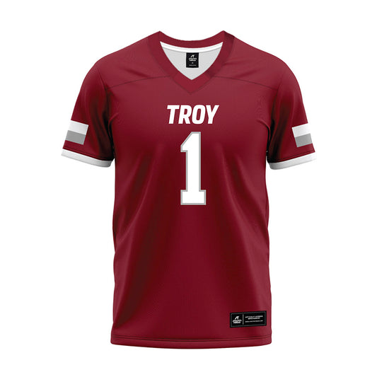 Troy - NCAA Football : Jabari Strait - Premium Football Jersey-0