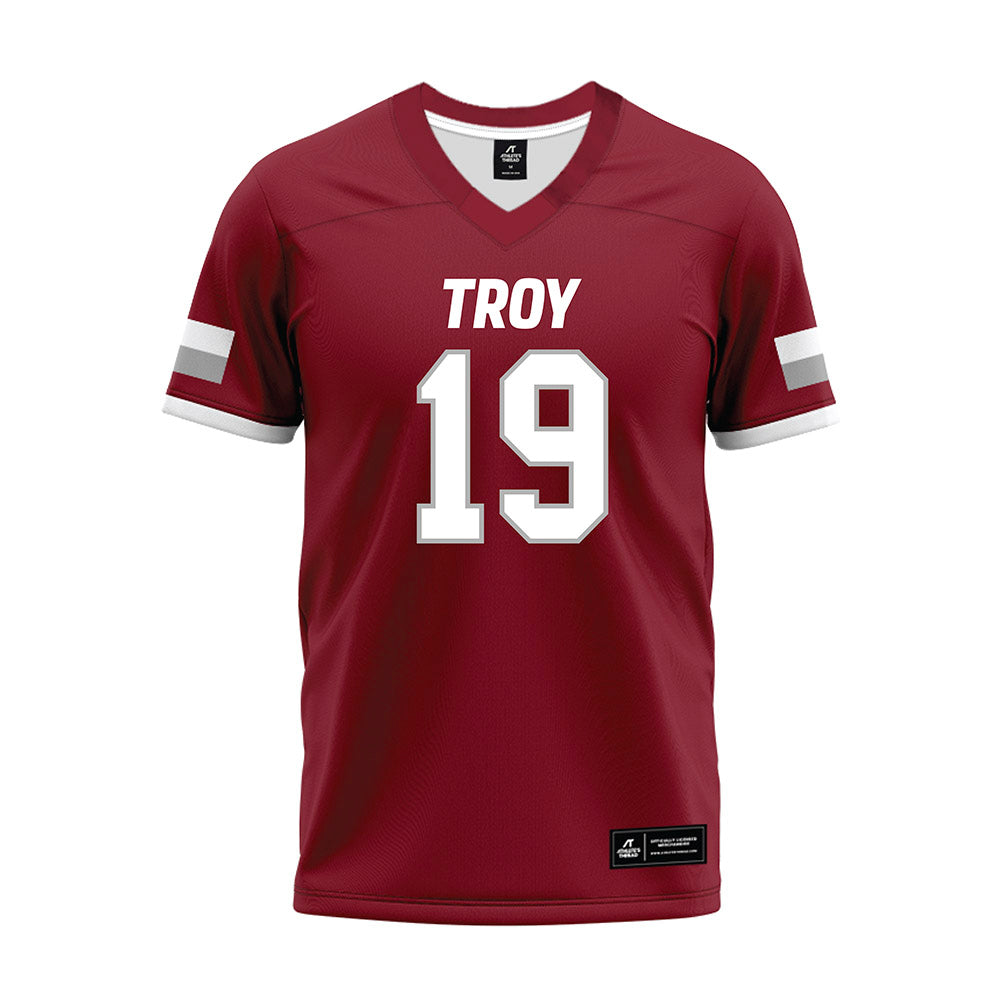 Troy - NCAA Football : Nick Hampton - Premium Football Jersey-0