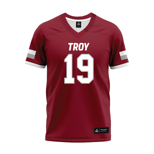 Troy - NCAA Football : Nick Hampton - Premium Football Jersey-0