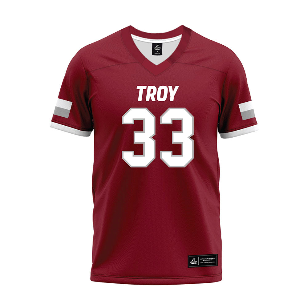 Troy - NCAA Football : Ethan Head - Premium Football Jersey-0