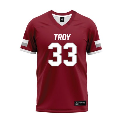 Troy - NCAA Football : Ethan Head - Premium Football Jersey-0