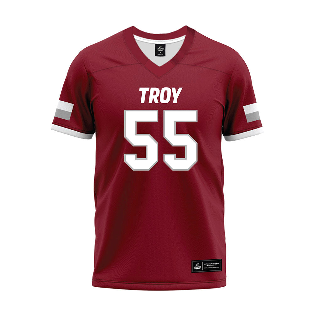 Troy - NCAA Football : Jordon Jones - Premium Football Jersey-0