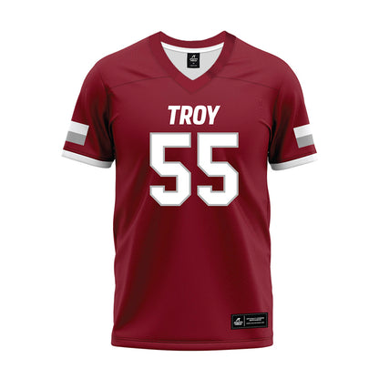 Troy - NCAA Football : Jordon Jones - Premium Football Jersey-0