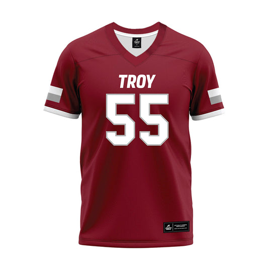 Troy - NCAA Football : Jordon Jones - Premium Football Jersey-0