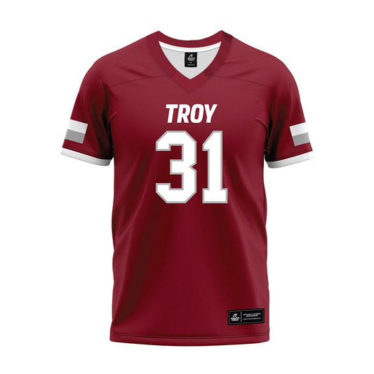 Troy - NCAA Football : Shemar Welch - Premium Football Jersey-0