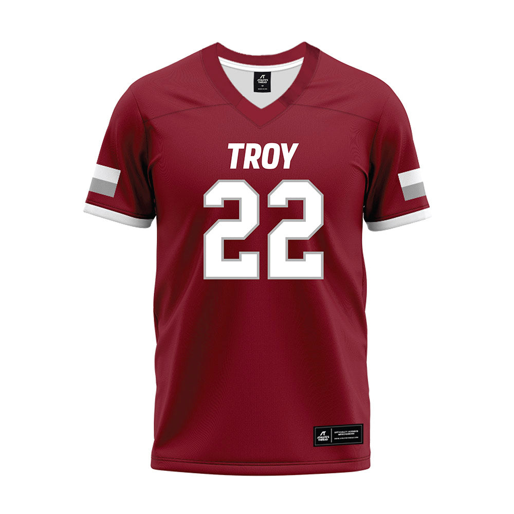 Troy - NCAA Football : Bryce Burgess - Premium Football Jersey-0