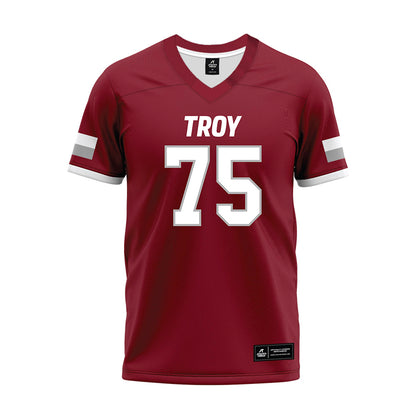 Troy - NCAA Football : Parks Glaze - Premium Football Jersey-0