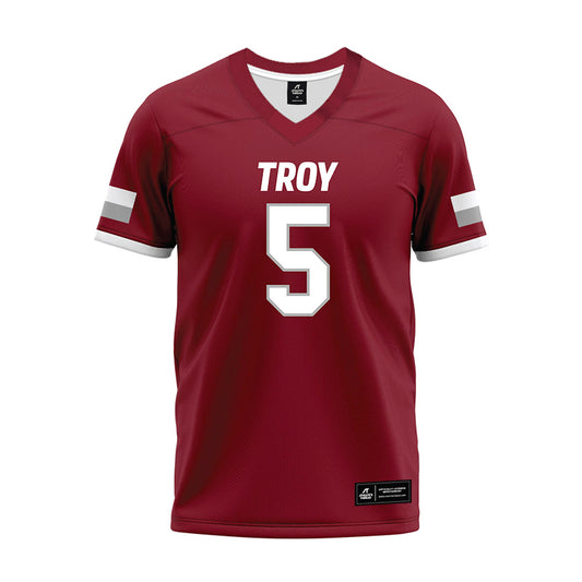 Troy - NCAA Football : Mojo Dortch - Premium Football Jersey-0