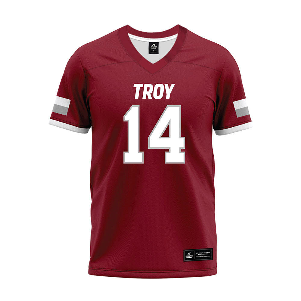 Troy - NCAA Football : Steven Sannieniola - Premium Football Jersey-0