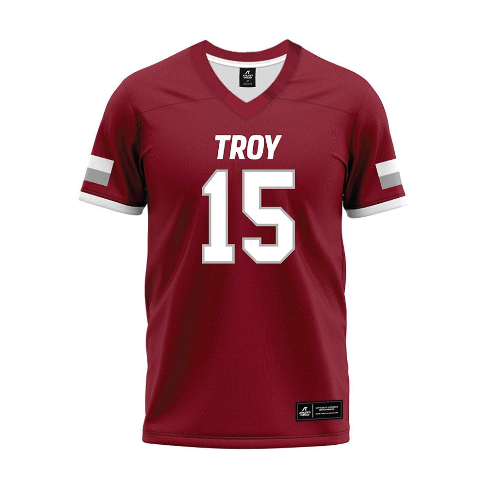 Troy - NCAA Football : Keno Jones - Premium Football Jersey-0