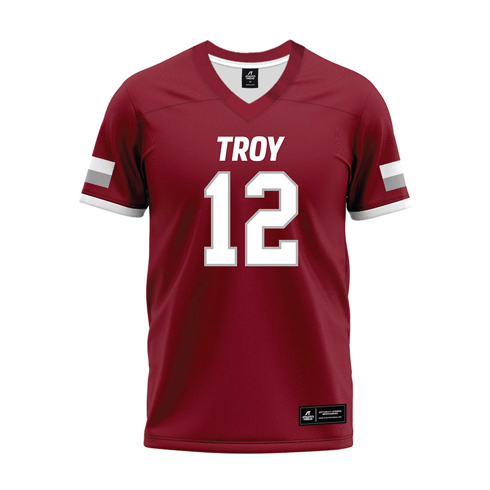 Troy - NCAA Football : Hayden Jackson - Premium Football Jersey-0