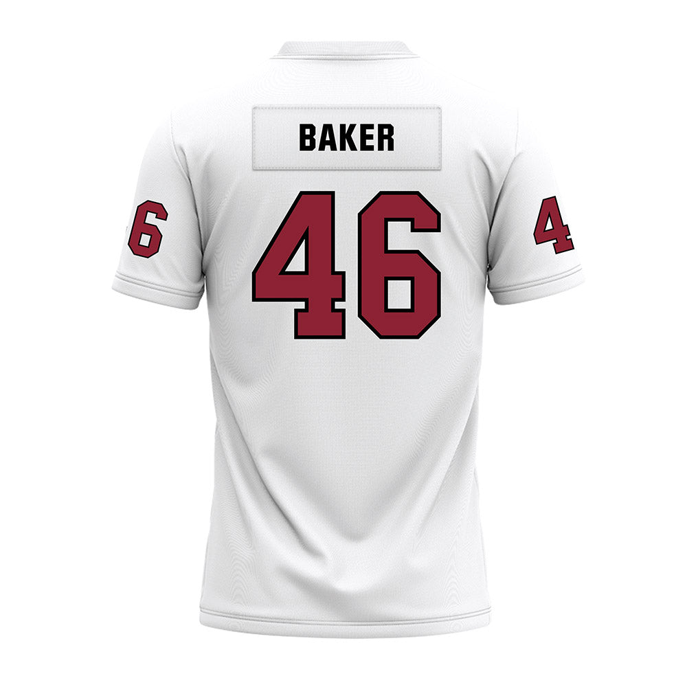 Troy - NCAA Football : Gavyn Baker - White Premium Football Jersey-1