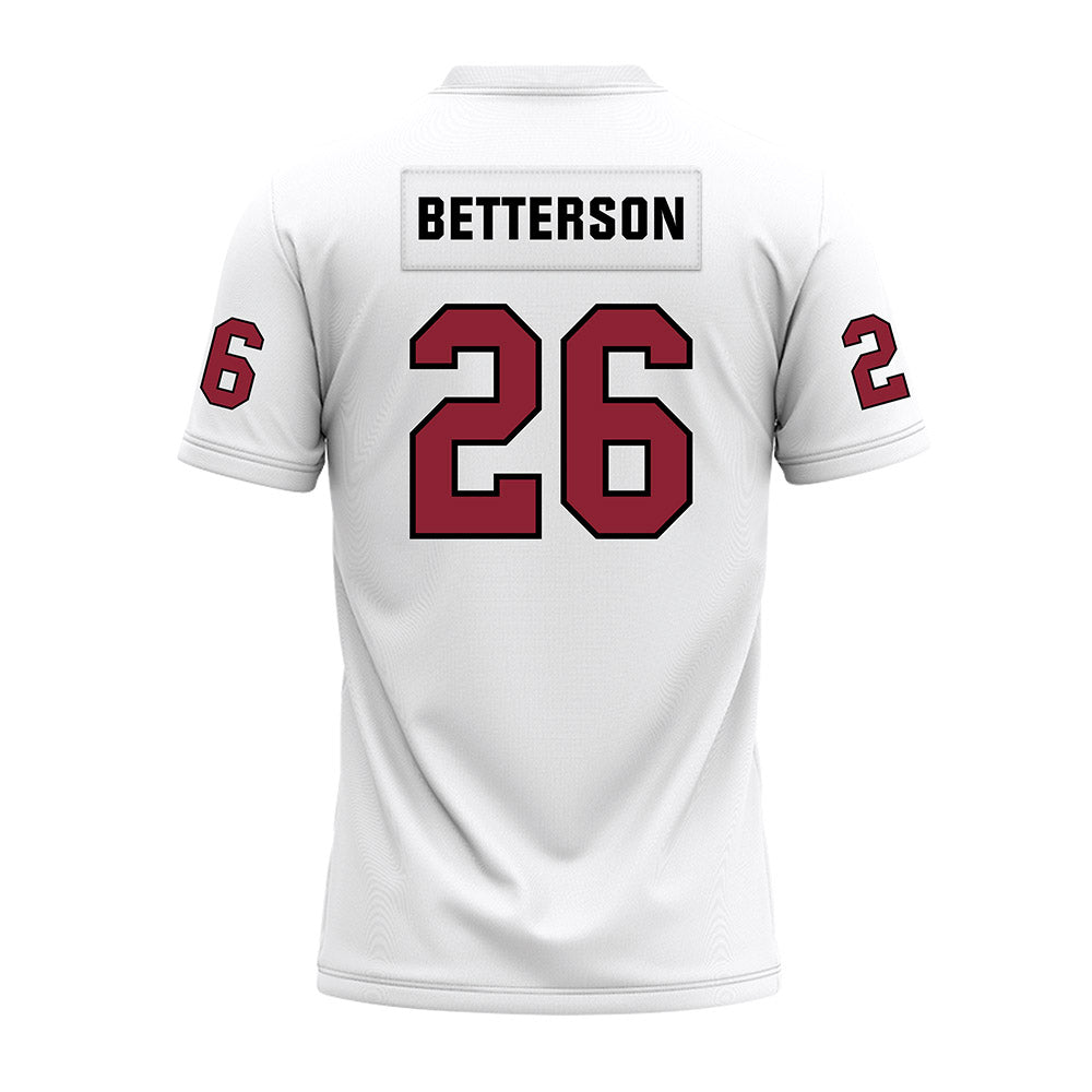 Troy - NCAA Football : Dewhitt Betterson - White Premium Football Jersey-1