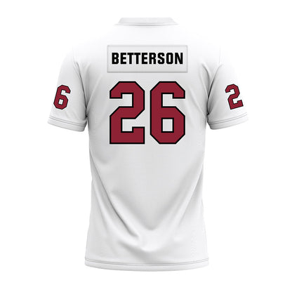 Troy - NCAA Football : Dewhitt Betterson - White Premium Football Jersey-1