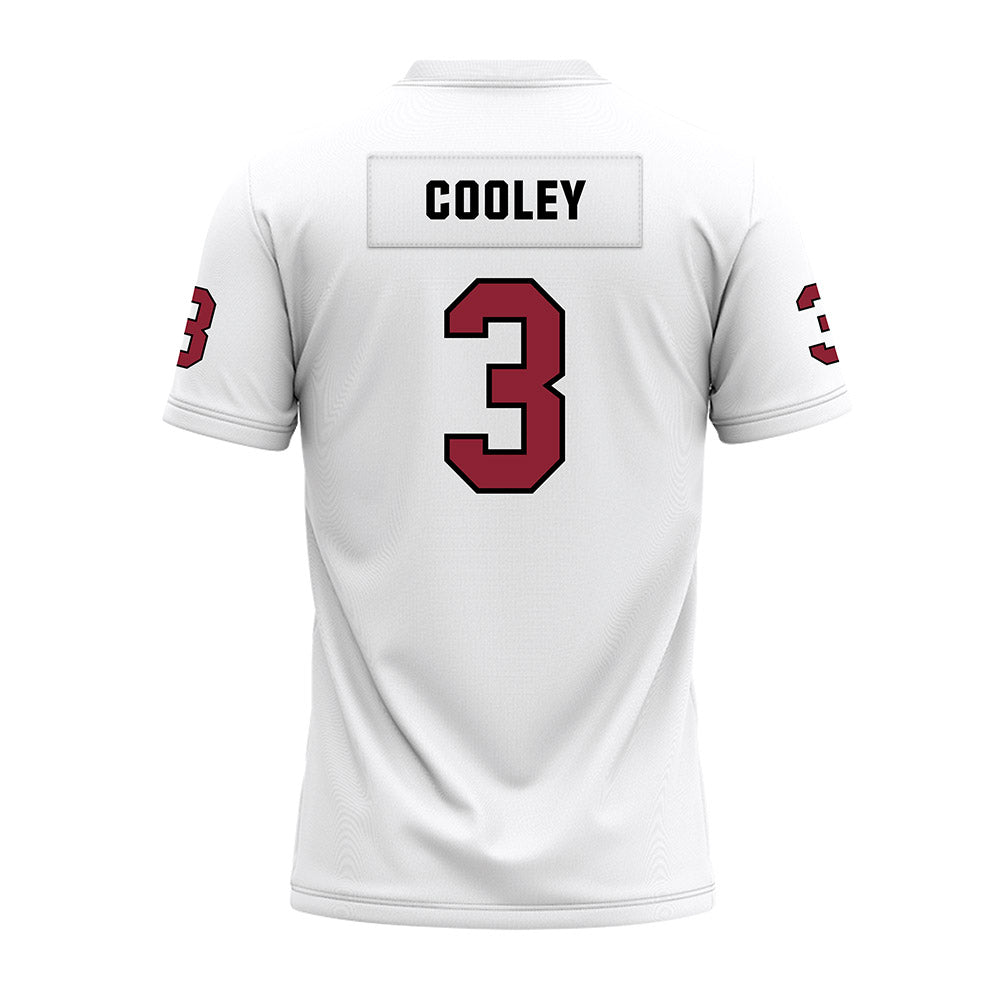 Troy - NCAA Football : Trey Cooley - White Premium Football Jersey-1