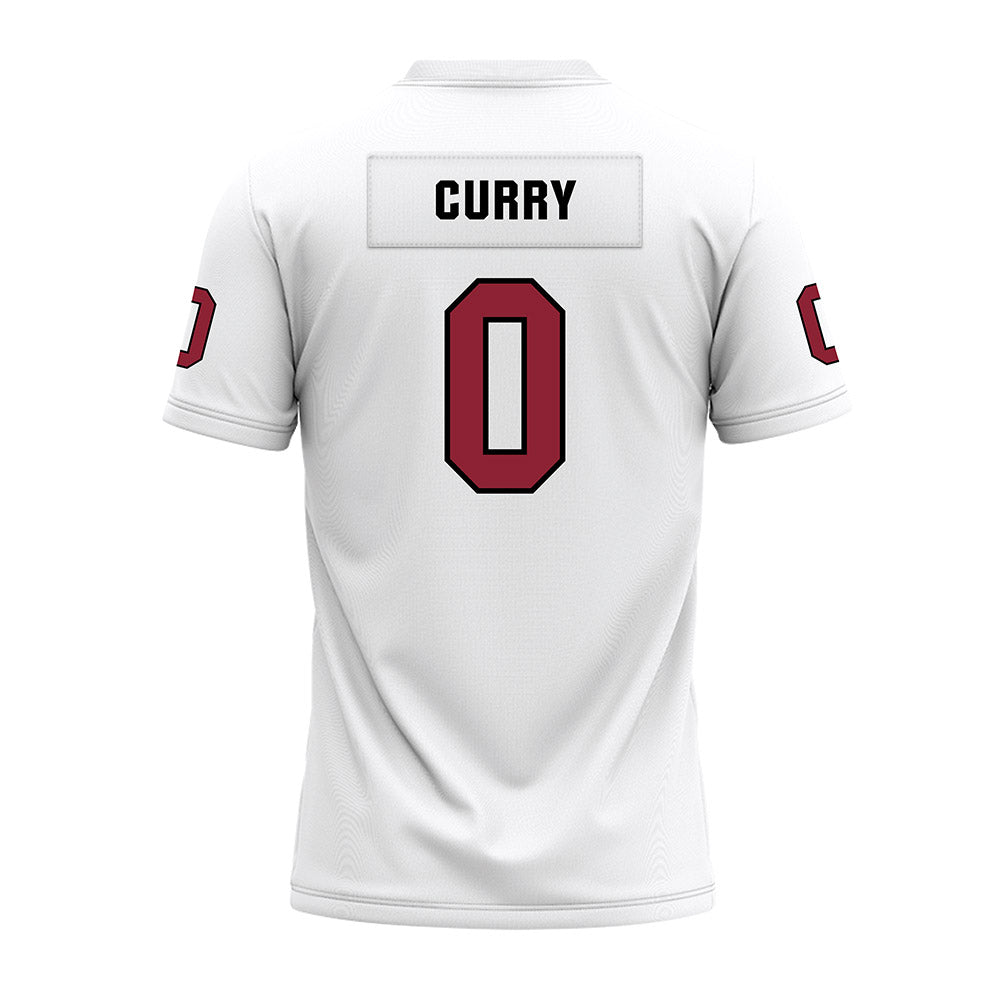 Troy - NCAA Football : Kameron Curry - White Premium Football Jersey-1