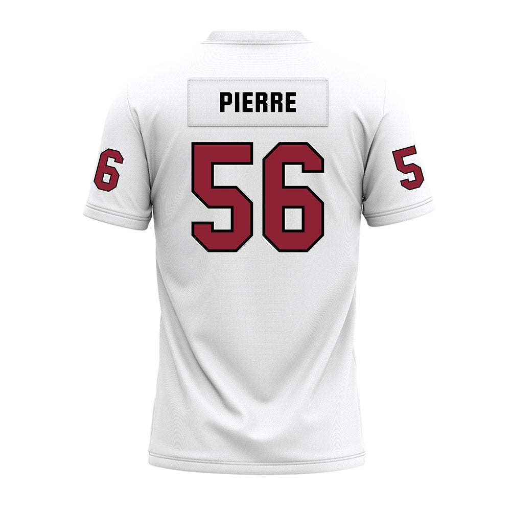 Troy - NCAA Football : Sharvon Pierre - White Premium Football Jersey-1