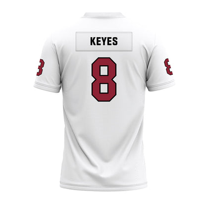 Troy - NCAA Football : TK Keyes - White Premium Football Jersey-1