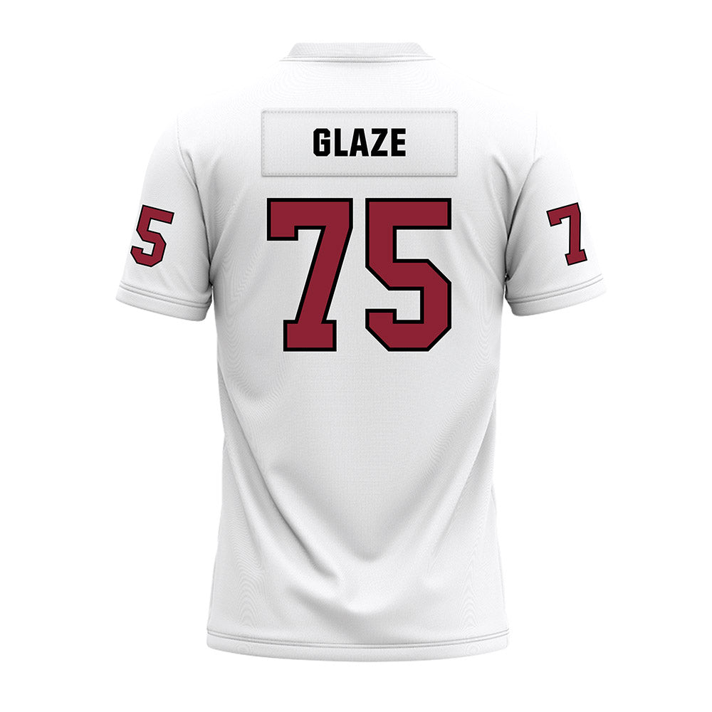 Troy - NCAA Football : Parks Glaze - White Premium Football Jersey-1