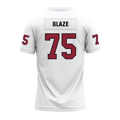 Troy - NCAA Football : Parks Glaze - White Premium Football Jersey-1