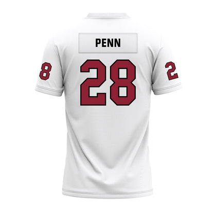 Troy - NCAA Football : Jaxon Penn - White Premium Football Jersey-1