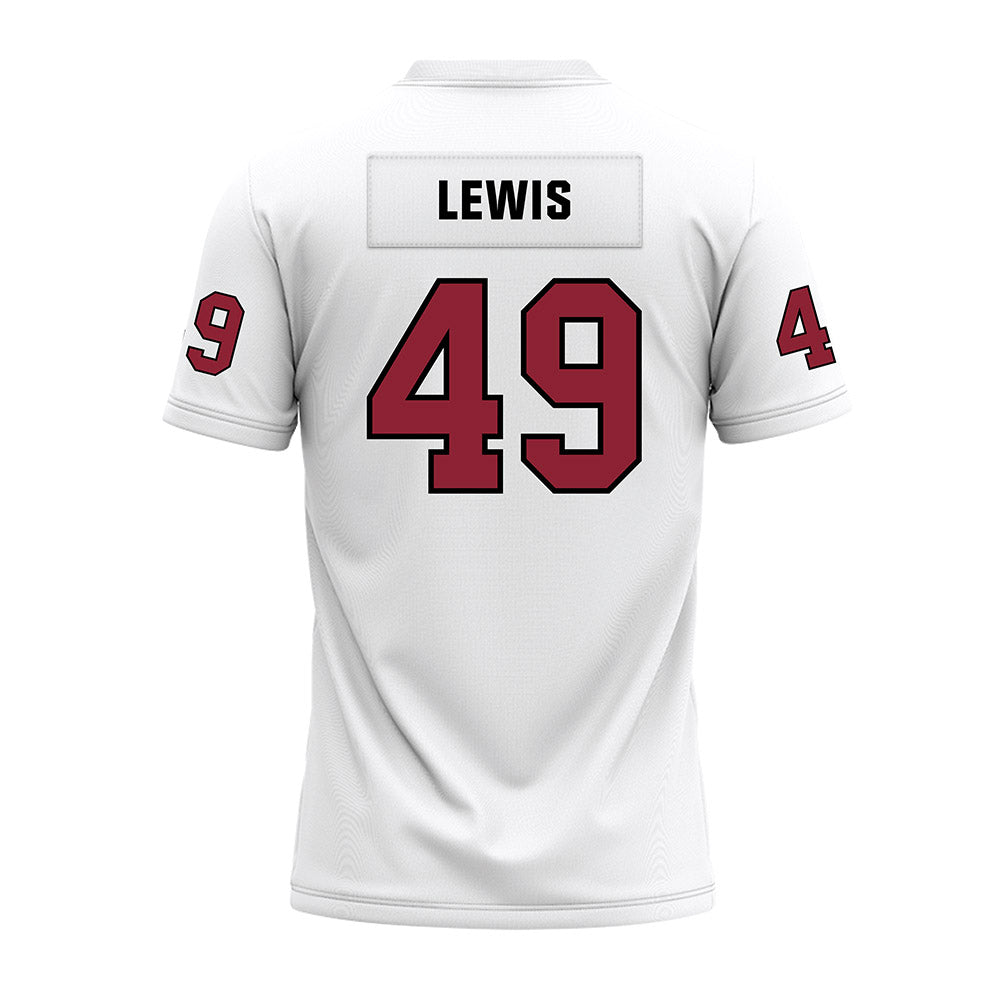 Troy - NCAA Football : Austin Lewis - White Premium Football Jersey-1