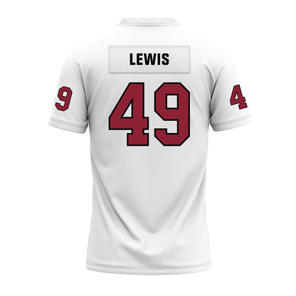 Troy - NCAA Football : Austin Lewis - White Premium Football Jersey-1