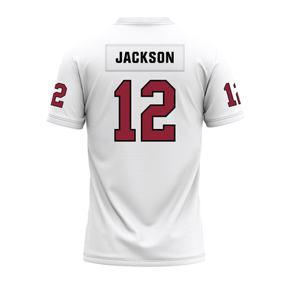 Troy - NCAA Football : Hayden Jackson - White Premium Football Jersey-1