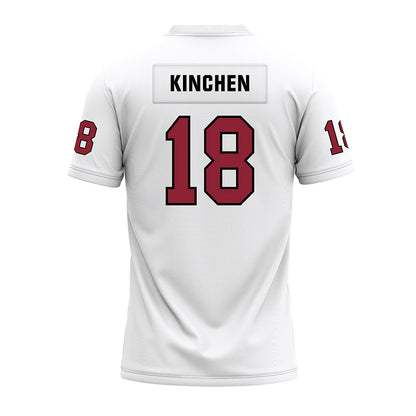 Troy - NCAA Football : Howard Kinchen - White Premium Football Jersey-1