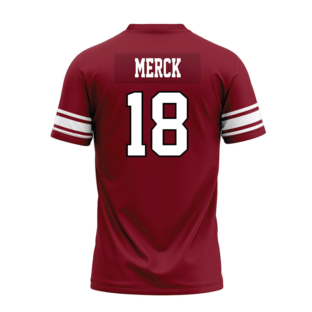 NCCU - NCAA Football : Carter Merck - Premium Football Jersey-1