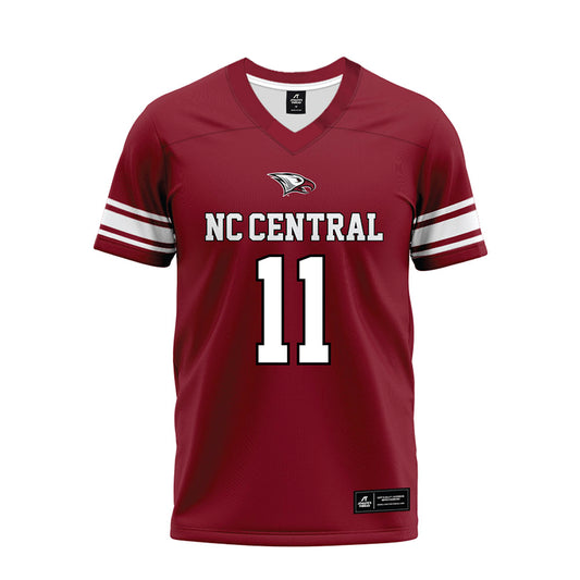 NCCU - NCAA Football : Mehki Wall - Premium Football Jersey-0