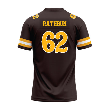 Wyoming - NCAA Football : Spencer Rathbun - Premium Football Jersey