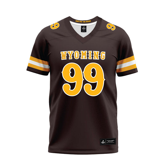 Wyoming - NCAA Football : Keelan Anderson - Premium Football Jersey