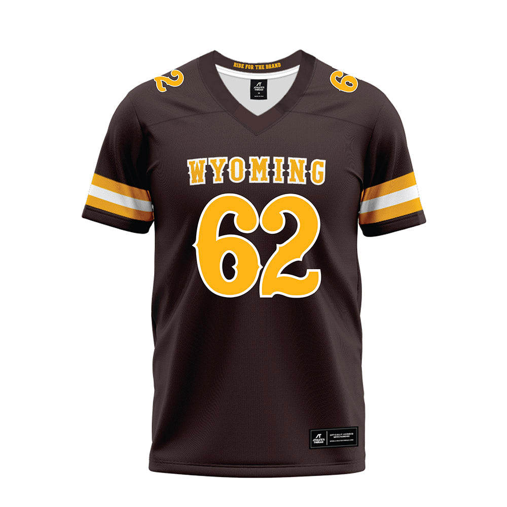 Wyoming - NCAA Football : Spencer Rathbun - Premium Football Jersey