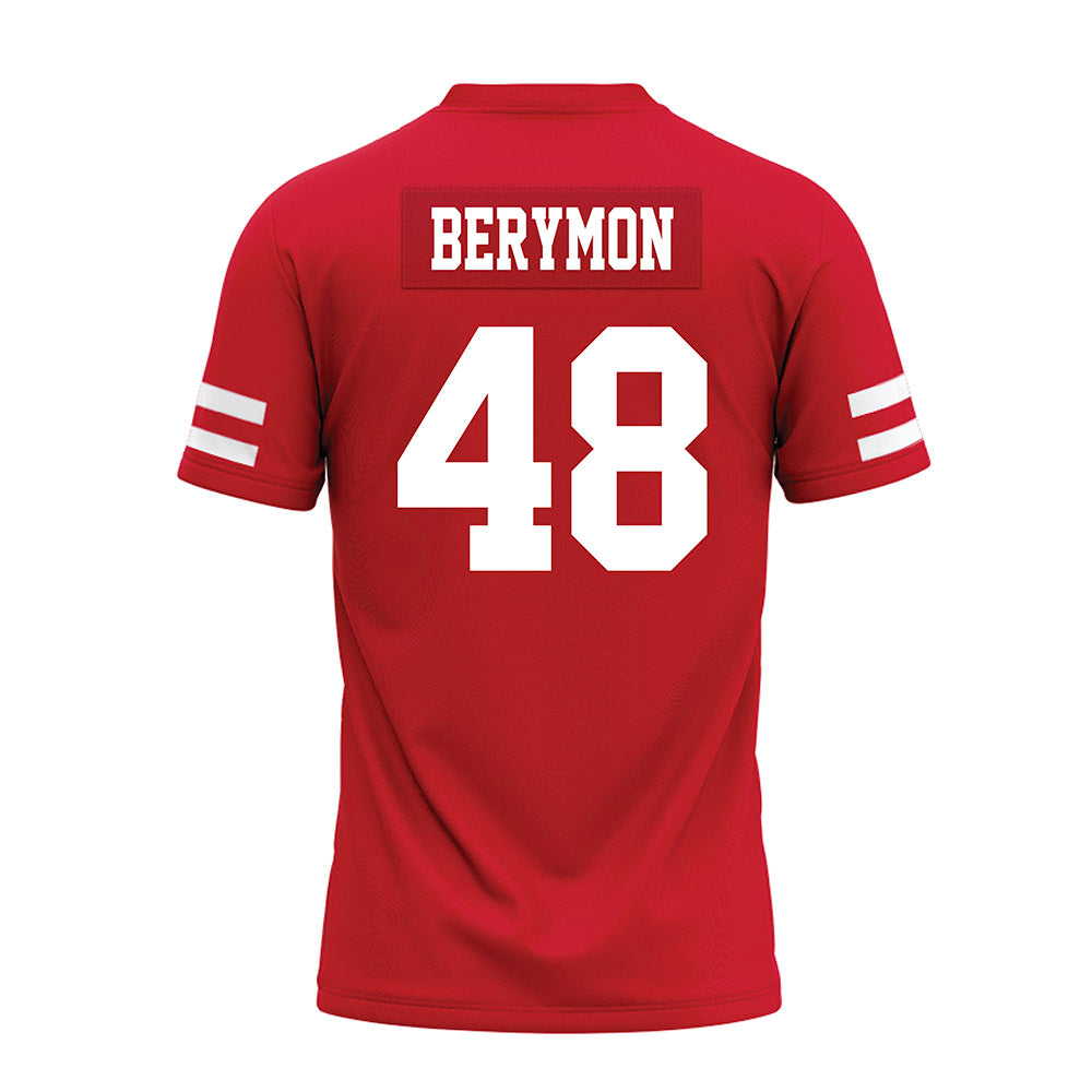Nebraska - NCAA Football : Dylan Berymon - Premium Football Jersey-1