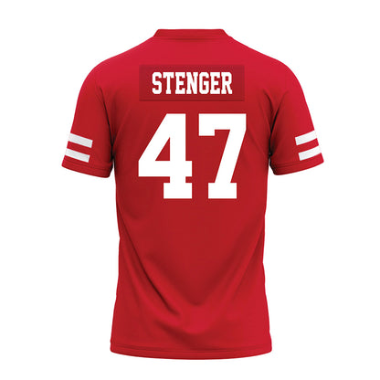 Nebraska - NCAA Football : Gage Stenger - Premium Football Jersey-1