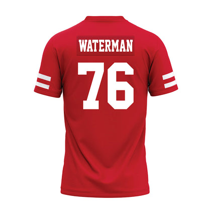 Nebraska - NCAA Football : Rex Waterman - Premium Football Jersey-1
