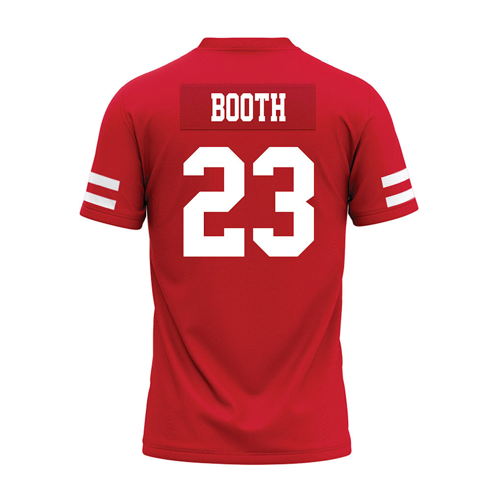 Nebraska - NCAA Football : Conor Booth - Premium Football Jersey-1