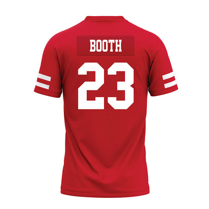 Nebraska - NCAA Football : Conor Booth - Premium Football Jersey-1
