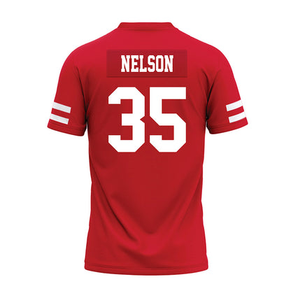 Nebraska - NCAA Football : Mekhi Nelson - Premium Football Jersey-1