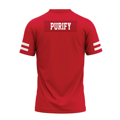 Nebraska - NCAA Football : Maurice Purify - Premium Football Jersey-1