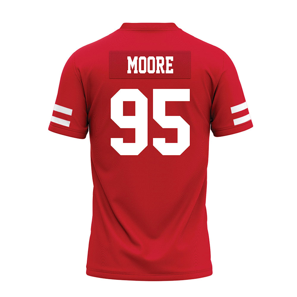 Nebraska - NCAA Football : Gabriel Moore - Premium Football Jersey-1