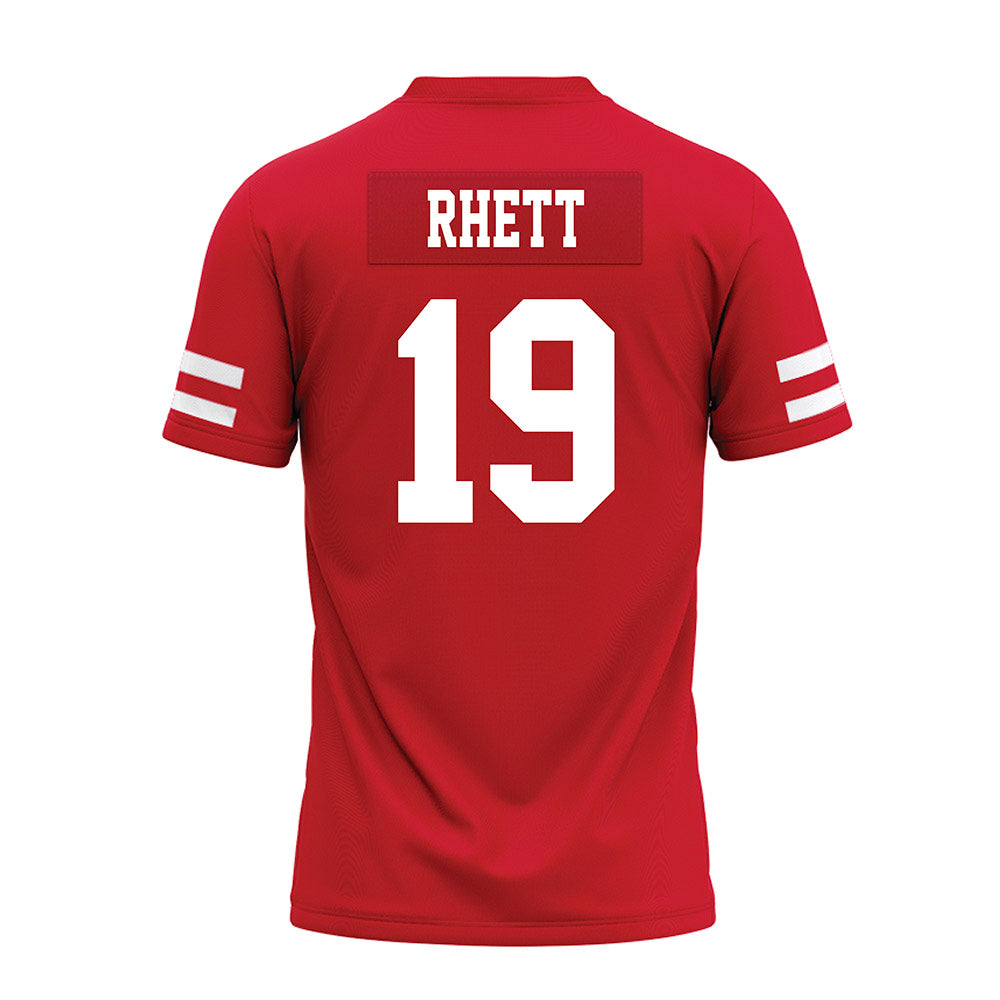 Nebraska - NCAA Football : Justyn Rhett - Premium Football Jersey-1