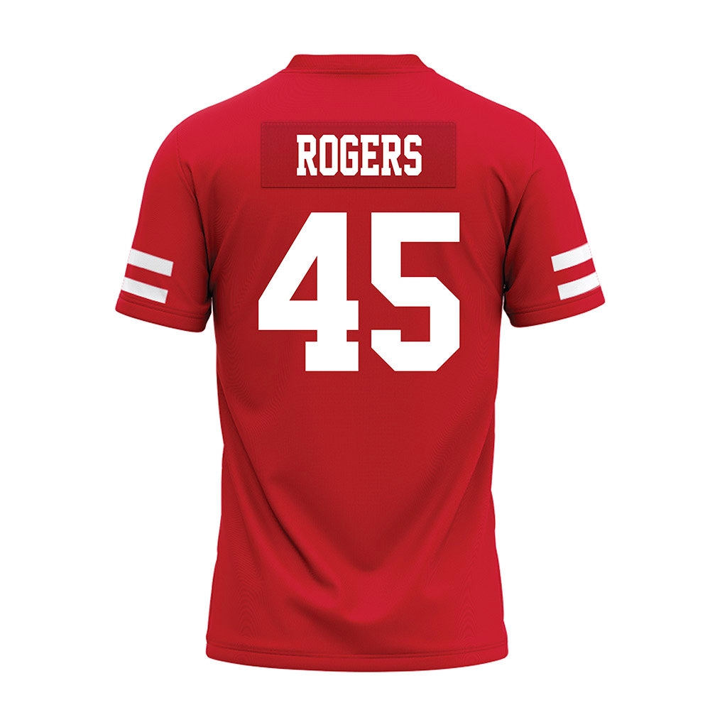Nebraska - NCAA Football : Dylan Rogers - Premium Football Jersey-1