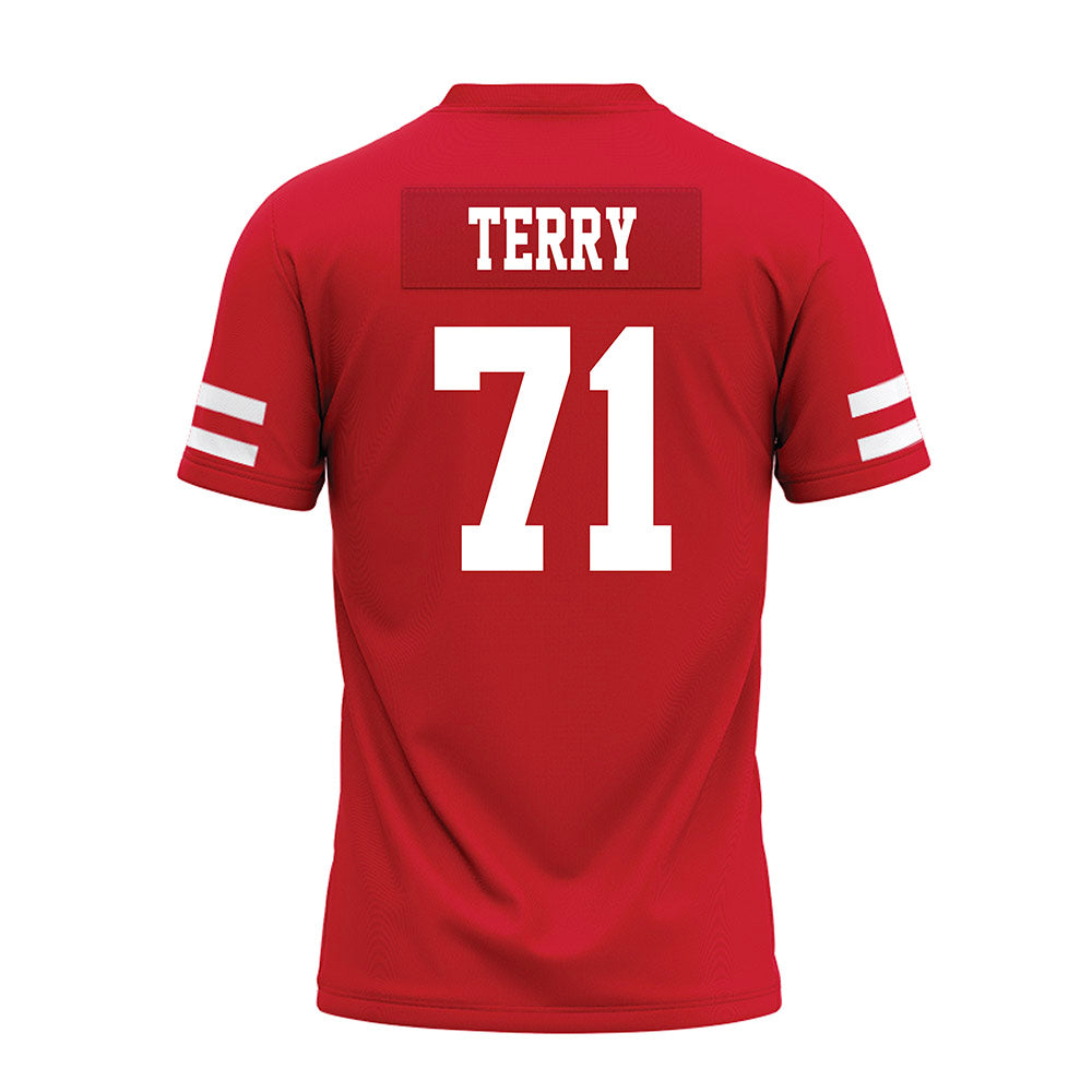 Nebraska - NCAA Football : Tyson Terry - Premium Football Jersey-1