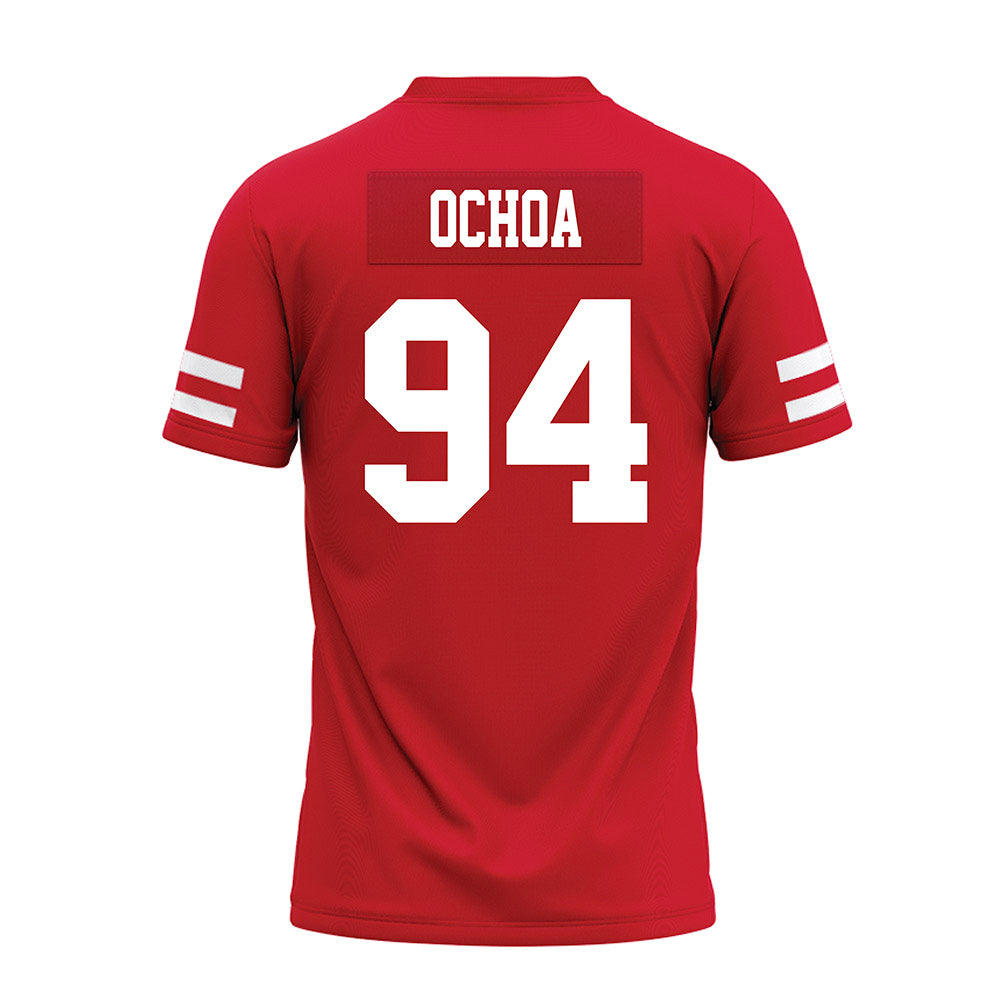 Nebraska - NCAA Football : Jordan Ochoa - Premium Football Jersey-1