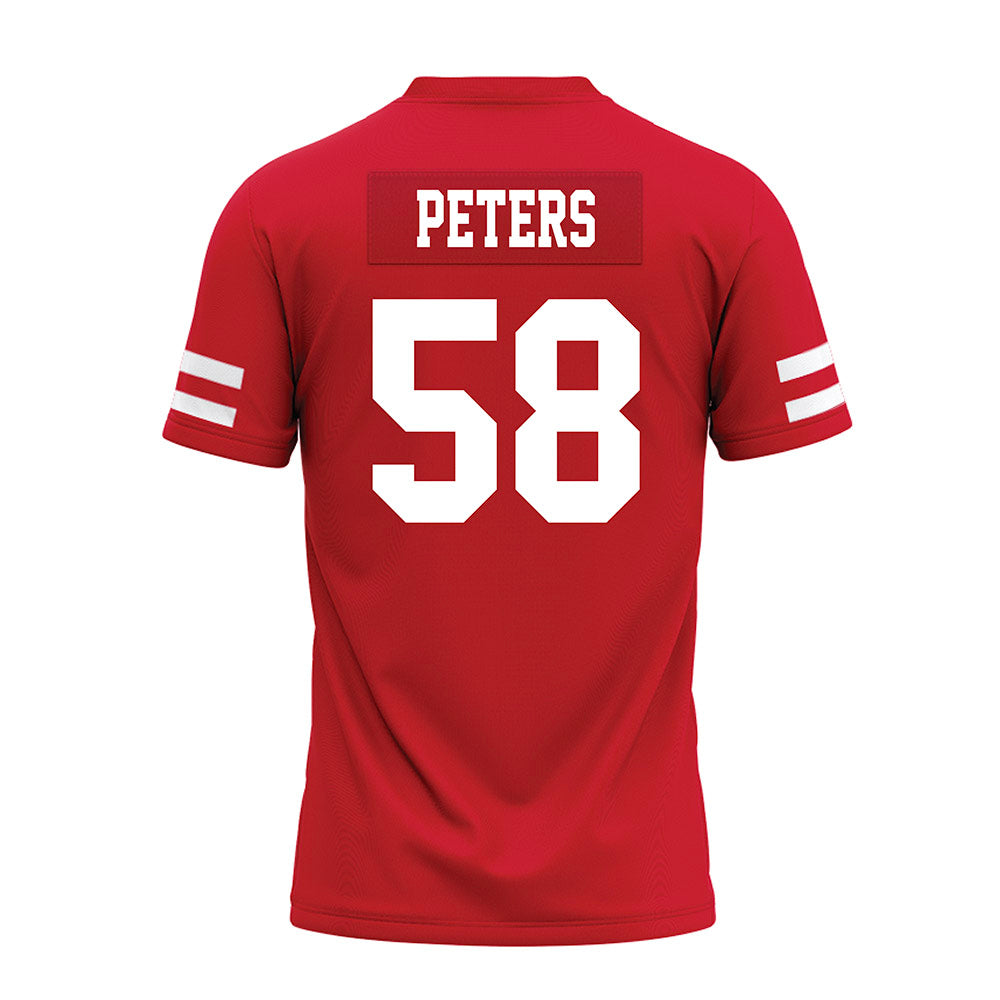 Nebraska - NCAA Football : Jake Peters - Premium Football Jersey-1