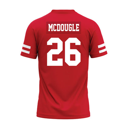 Nebraska - NCAA Football : Dwayne Mcdougle - Premium Football Jersey-1