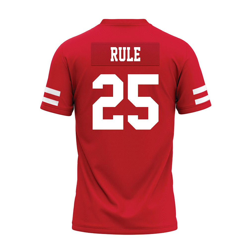 Nebraska - NCAA Football : Jamal Rule - Premium Football Jersey-1